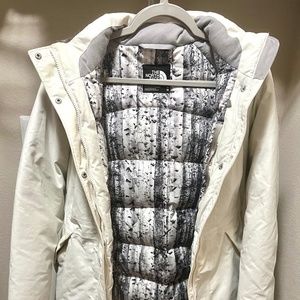 The North Face Arctic Goose Down Parka/Jacket - Women Medium - White